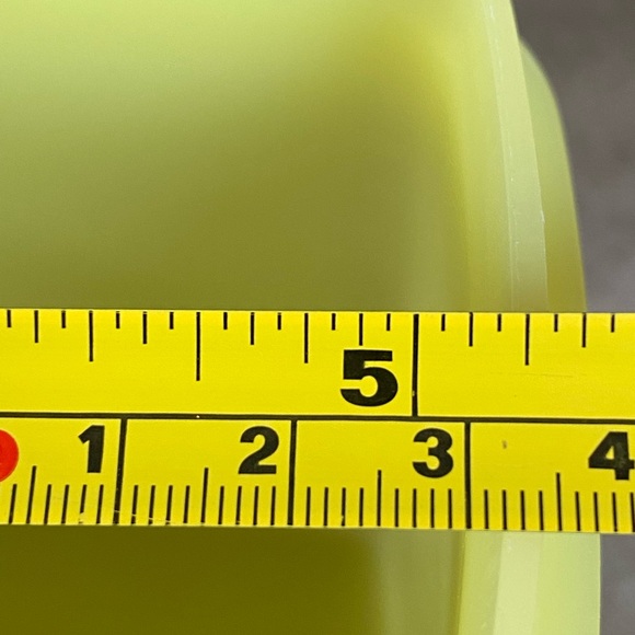 Vintage Tupperware 1243 Shelf Saver Yellow Rectangle Storage Container Bowl Lid - Picture 5 of 12